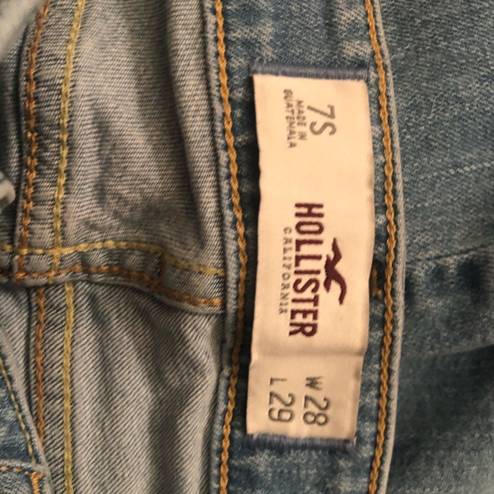 3 pair of Hollister 7 jeans
